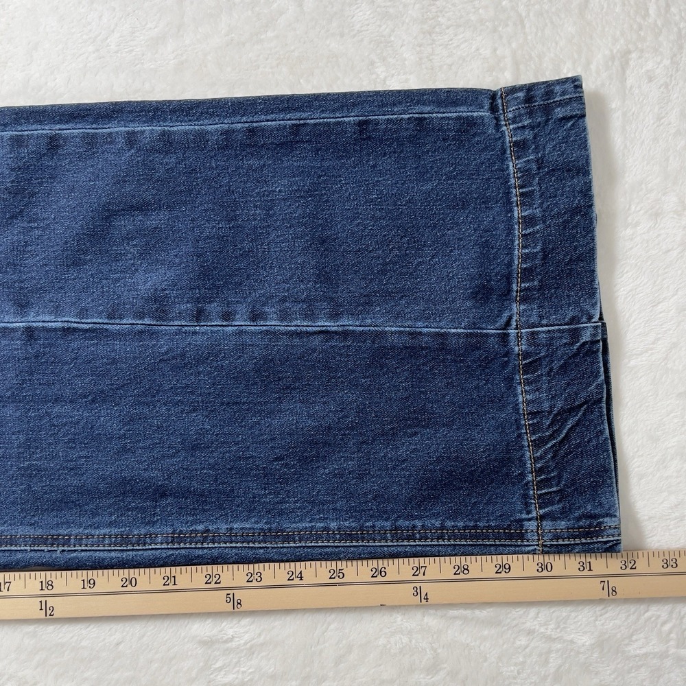 Scotch & Soda Free Spirit Wide Leg High Rise Jeans Womens Sz 8/29 Blue No Belt - Picture 13 of 14